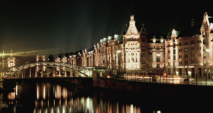 Beleuchtet Speicherstadt-2